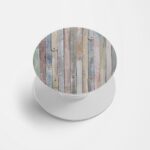 Wooden Texture Printed Phone Grip Holder & Stand