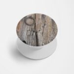 Wooden Texture Printed Phone Grip Holder & Stand