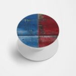 Wooden Texture Printed Phone Grip Holder & Stand