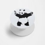 Panda Printed Phone Grip Holder & Stand