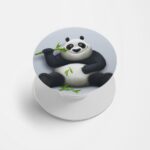 Panda Printed Phone Grip Holder & Stand