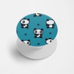 Panda Printed Phone Grip Holder & Stand