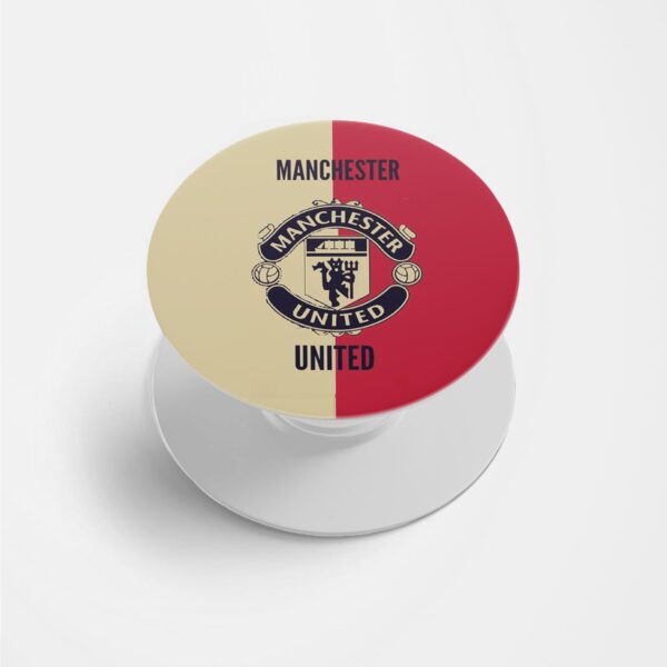 Football- Manchester United Printed Phone Grip Holder & Stand