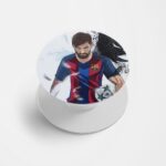 Football - Messi Printed Phone Grip Holder & Stand