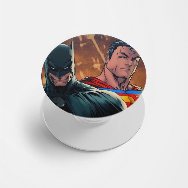 Superman Printed Phone Grip Holder & Stand