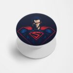 Superman Printed Phone Grip Holder & Stand
