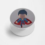 Superman - Animated Print Printed Phone Grip Holder & Stand