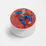 Superman Printed Phone Grip Holder & Stand