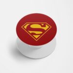 Superman Printed Phone Grip Holder & Stand