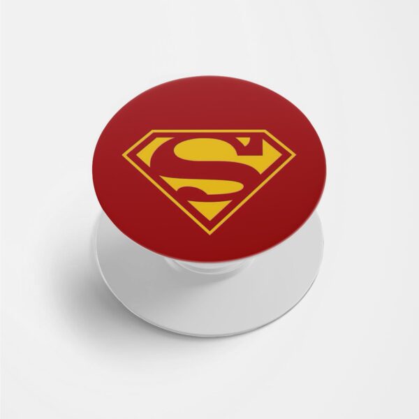 Superman Printed Phone Grip Holder & Stand