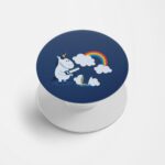 Minimal - Unicorn Printed Phone Grip Holder & Stand