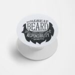 Typography Printed Phone Grip Holder & Stand