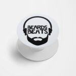 Moustache and Beard Printed Phone Grip Holder & Stand