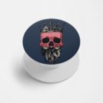 Moustache and Beard Printed Phone Grip Holder & Stand