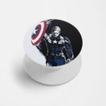 Captain America Printed Phone Grip Holder & Stand