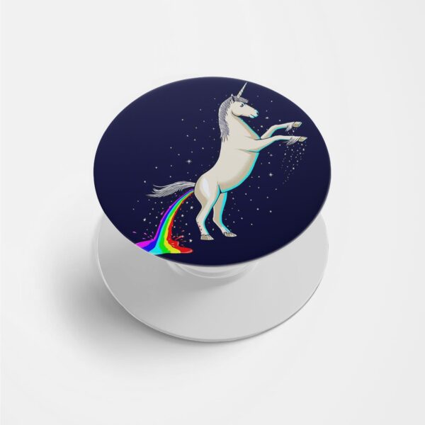 Minimal - Unicorn Printed Phone Grip Holder & Stand