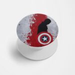 Captain America Printed Phone Grip Holder & Stand