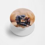 Captain America Printed Phone Grip Holder & Stand