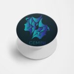Zodiac Sign-GEMINI Printed Phone Grip Holder & Stand