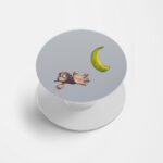 Minimal - Monkey Printed Phone Grip Holder & Stand