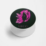 Zodiac Sign-VIRGO Printed Phone Grip Holder & Stand