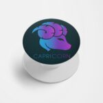 Zodiac Sign-CAPRICORN Printed Phone Grip Holder & Stand
