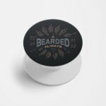 Be Bearded Always Printed Phone Grip Holder & Stand