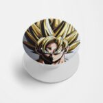 Goku Super Saiyan  Printed Phone Grip Holder & Stand