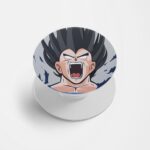 Vegeta Dragonball Printed Phone Grip Holder & Stand