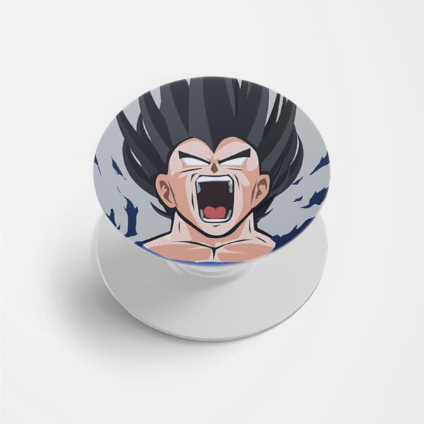 Vegeta Dragonball Printed Phone Grip Holder & Stand