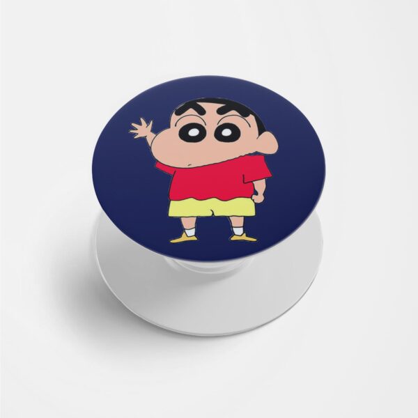 Shinchan Printed Phone Grip Holder & Stand