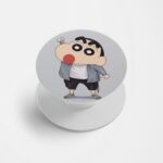 Shinchan Printed Phone Grip Holder & Stand