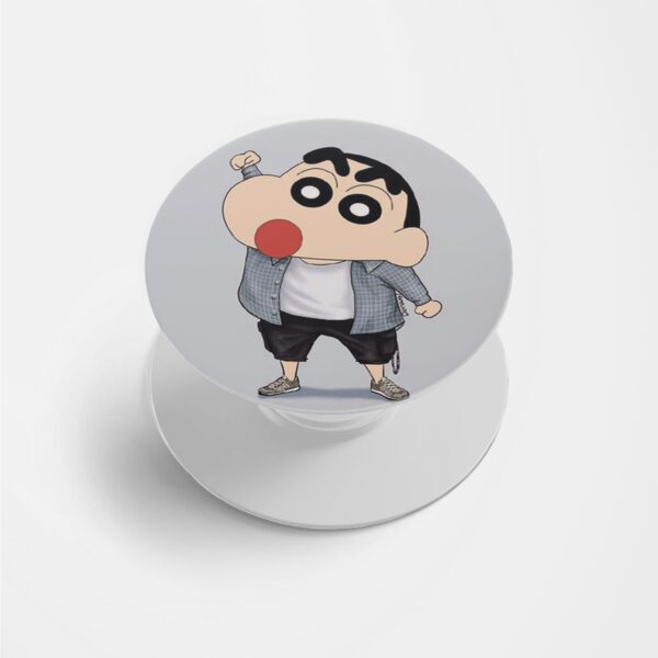Shinchan Printed Phone Grip Holder & Stand