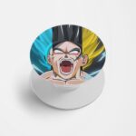 Goku All In One Printed Phone Grip Holder & Stand