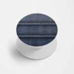 Denim  Printed Phone Grip Holder & Stand