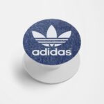 Denim Printed Phone Grip Holder & Stand