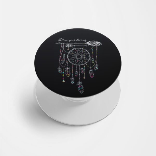 Follow Your Dreams Dreamcatcher Printed Phone Grip Holder & Stand