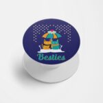 Besties Printed Phone Grip Holder & Stand