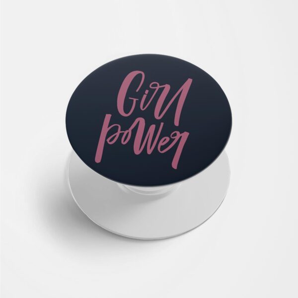Girl Power Printed Phone Grip Holder & Stand