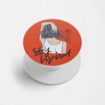 Stay Inspired Printed Phone Grip Holder & Stand