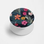 Floral Printed Phone Grip Holder & Stand