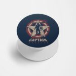 Captain America Printed Phone Grip Holder & Stand