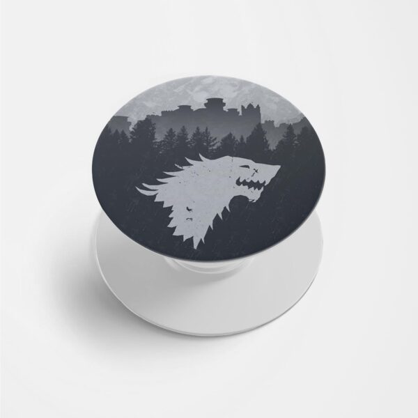 House Of Stark Printed Phone Grip Holder & Stand