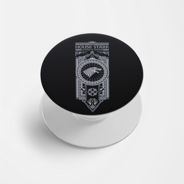 House Of Stark - Winter is coming Printed Phone Grip Holder & Stand