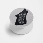 House Of Stark Printed Phone Grip Holder & Stand