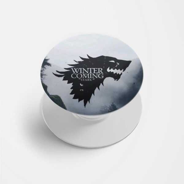 Winter Is Coming Printed Phone Grip Holder & Stand