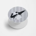 Pandab Printed Phone Grip Holder & Stand