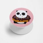 Panda Donut Printed Phone Grip Holder & Stand