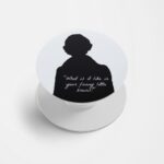 What Is It Like In Your Funny Little Brains? Printed Phone Grip Holder & Stand