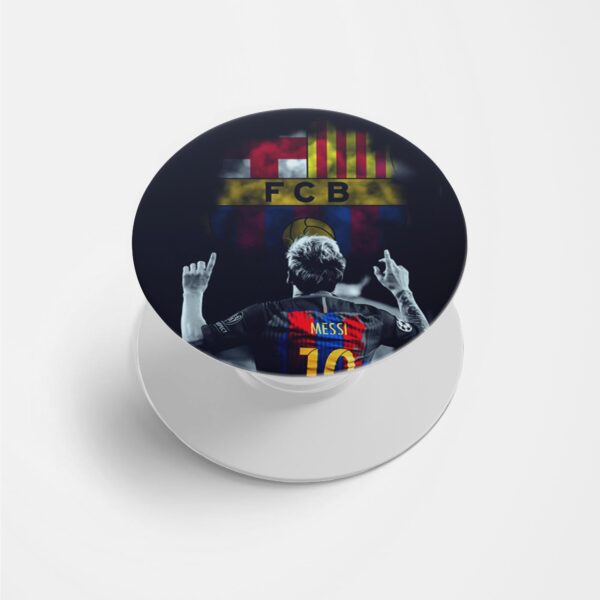 FCB - Messi Printed Phone Grip Holder & Stand